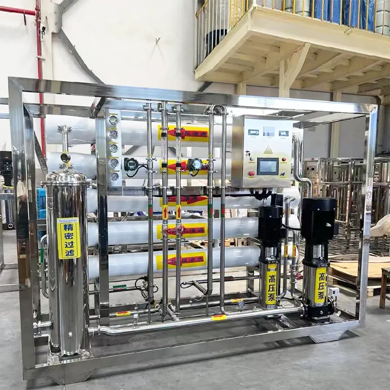 Sprzęt do odwróconej osmozy poziomu 2 dla przemysłu spożywczego