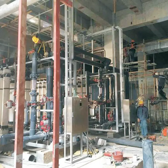 Warsztat uzdatniania wody na miejscu